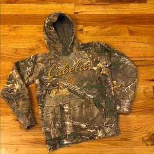 Boys camouflage hoodie
